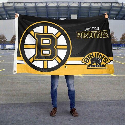 Boston Bruins Logo Insignia 3x5 Feet Banner Flag in Saudi Arabia