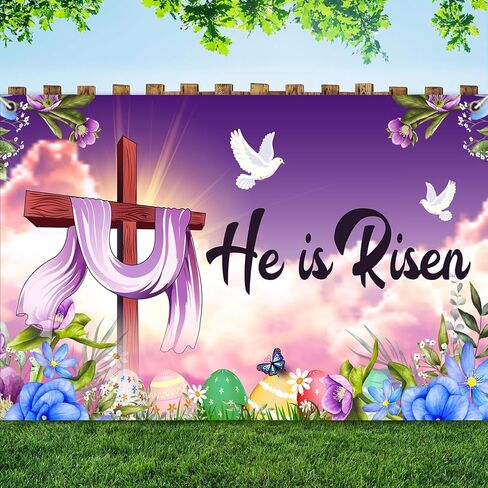 خلفية عيد الفصح، لافتة عيد الفصح، خلفية تصوير فوتوغرافي، لافتة عيد الفصح السعيدة، ديكورات عيد الفصح، لافتة كنيسة عيد الفصح in Kuwait