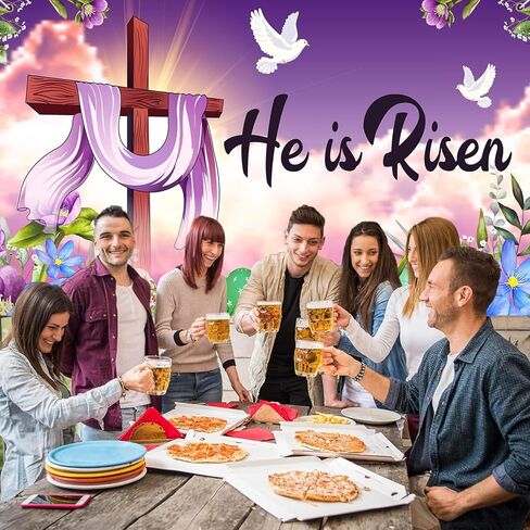 خلفية عيد الفصح، لافتة عيد الفصح، خلفية تصوير فوتوغرافي، لافتة عيد الفصح السعيدة، ديكورات عيد الفصح، لافتة كنيسة عيد الفصح in Kuwait