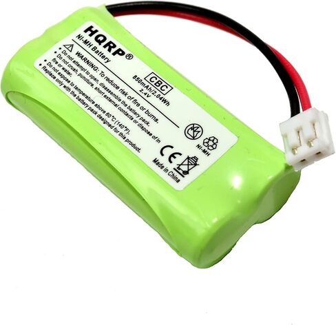 HQRP 2-Pack Cordless Phone Battery Compatible with VTECH BT183348 BT283348 89-1326-00-00 89-1300-00-00 8913260000 89-1300-01-00 89-1330-01-00 Telephone Replacement in Kuwait