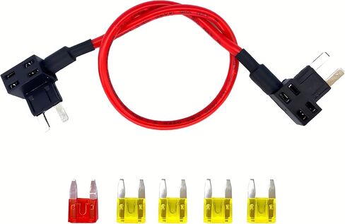 TIPM تجاوز كابل 14AWG فيوز محول 20AMPS فيوز حامل، متوافق مع 2007-2016 دودج رام 1500 2500 3500 جيب كرايسلر VW in Kuwait