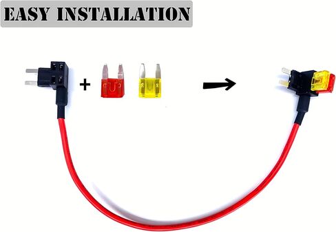 TIPM تجاوز كابل 14AWG فيوز محول 20AMPS فيوز حامل، متوافق مع 2007-2016 دودج رام 1500 2500 3500 جيب كرايسلر VW in Kuwait