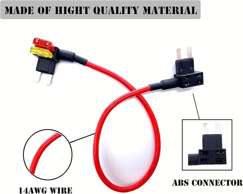 TIPM تجاوز كابل 14AWG فيوز محول 20AMPS فيوز حامل، متوافق مع 2007-2016 دودج رام 1500 2500 3500 جيب كرايسلر VW in Kuwait