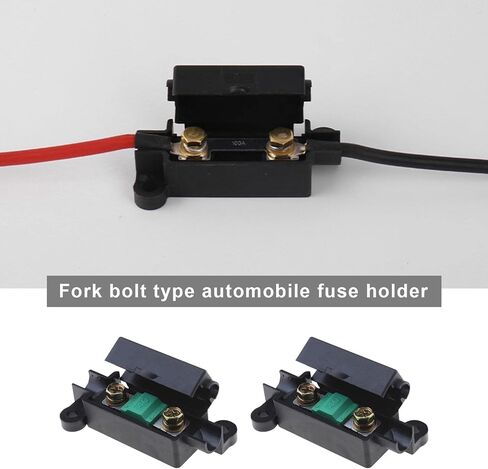 SING F LTD 2 قطعة حاملي فيوز ميدي و 2 قطعة 40 أمبير ميدي فيوز للسيارات والشاحنات ومركبات البناء والآلات الزراعية والحافلات والقوافل in Kuwait