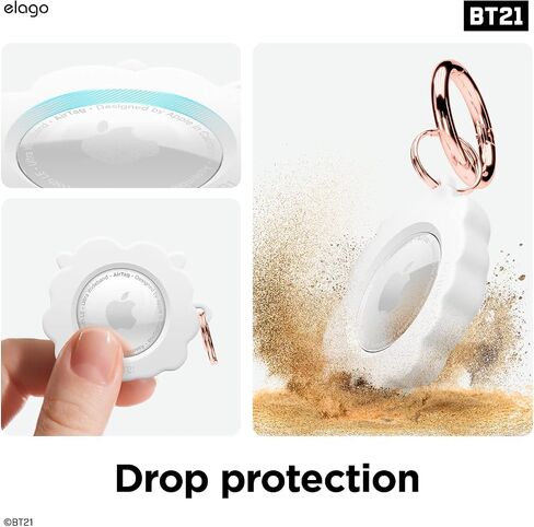 elago BT21 Silicone Case for AirTag 2 & 1 in Saudi Arabia