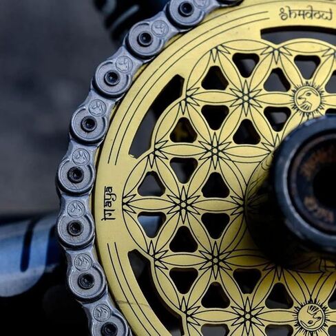 THE SHADOW CONSPIRACY Interlock Supreme 1/8" Durable Adjustable Half-Link BMX Chain Compatible with 8T Driver & Up, Silver in Saudi Arabia