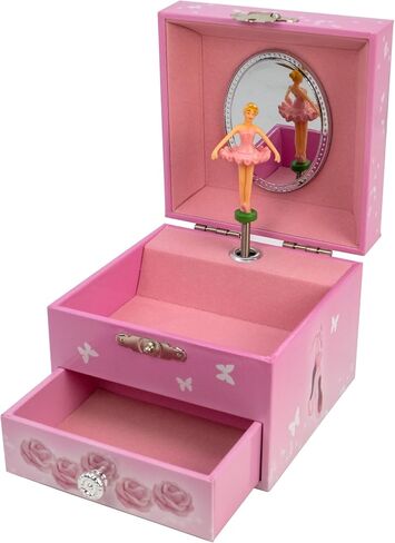The San Francisco Music Box Company 1 Drawer Ballerina Dancer Music Box in Saudi Arabia