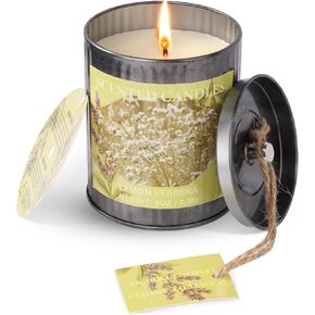Scented Candles for Home, 8oz Soy Candle, 50H Burn, Lavender Aromatherapy, White Candle in Gift Box, Perfect for Birthday, Mother's Day, Christmas