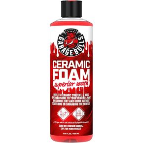 Car Ceramic Shampoo Car Soap Foam Superior Car Wash Enhanced High Gloss Hydrophobic Wash 13.5 fl. oz