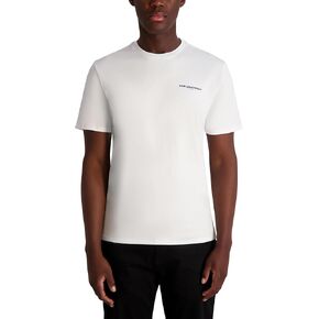 Karl Lagerfeld Paris Men's Short Sleeve Crewneck Graphic Design T-Shirt