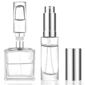 MUB 10ml Perfume Travel Refillable Atomizer Bottle Portable Glass Top-Filling Leak-Proof Spray Bottle Atomizer Sprayer for Perfume Mini Pocket Empty Cologne for Travel Outgoing