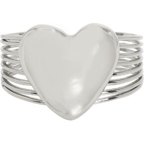 Robert Lee Morris Soho Women's Puffy Heart Cuff Bracelet