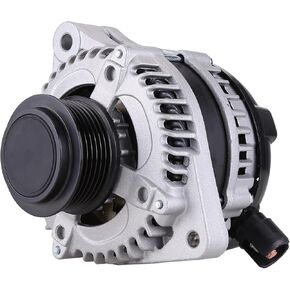 Alternator Replacement Compatible with for Honda Odyssey V6 3.5L 2014-2017 104211-8520 12V 130A 6-Groove IR IF Alternator