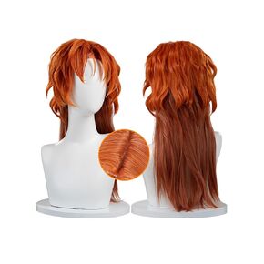 Osias nakahara chuuya wig brown Ombre wavy hair incthetic hair مقاومة للحرارة