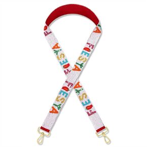 Mexican Purse Strap Beaded FIESTA Purse Strap Replacement Cinco De Mayo Crossbody Bag Straps Mexican Outfit Gifts Party Favors (Style A)