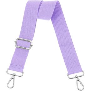 uxcell Wide Shoulder Strap, 3.8cm Adjustable Purse Strap Replacement Crossbody Strap for Shoulder Bag Handbag, Green, Silver Pull Core Buckle