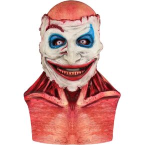 Jason Mask Double Layer Rotten Face Joker Skull Mask Halloween Scary Hockey Zombie Moving Jaw Cosplay Costume Props