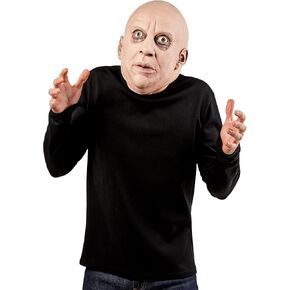 Rubies Men's Wednesday Uncle Fester Deluxe Overhead Latex Mask