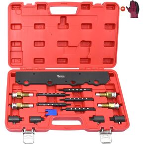 Fuel Injector Removal Install Tool Kit, Compatible with BMW B36 B38 B48 B58 Engines, Replace 2358417 2358022, with Gloves
