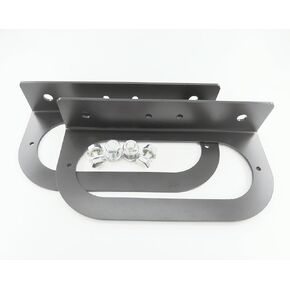 الاستبدال 43362 بيضاوي مقطورة ذيل فاتح 6 بوصة قوس التثبيت لقارب الشاحنة RV （2PACK）
