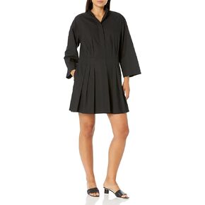 Vince Women's Fitted Band Collar Mini Dress