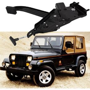 5093656AA Parking Emergency Brake Pedal Assembly Fit for 1987-1995 Wrangler YJ, 1976-1986 CJ6 CJ7 CJ8 Replace# J5355477 52003176 52008250 53009159 J5363420