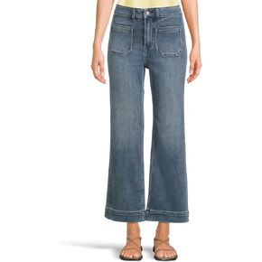 Faherty Women's Stretch Terry Patch Pocket Ankle Pants
