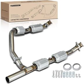 مجموعة محول الحفاز A-premium تتوافق مع Ford E-150 E150 ، E-250 E250 ، 2007 2008 ، 4.3L ، E.P.A. متوافق