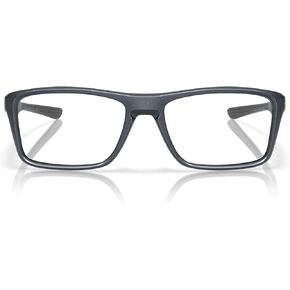 Oakley Men's OX8178 إطارات نظارات طبية مستطيلة رافتر ، عدسة زرقاء زرقاء/عدسة تجريبية ، 57 ملم