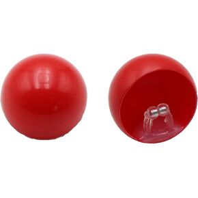 Cordless Plastic Red Clown Nose from Juggling for Party Halloween Costume Supplies Christamas 1 Pack