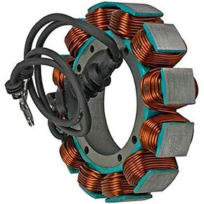 Rareelectrical New 12V 45amp Stator متمثل مع Harley Davidson Road Police FLHP 1999-00 29987-99