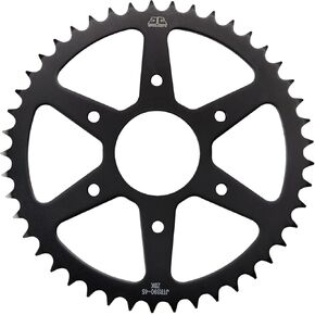 JT Sprockets JTR890.45ZBK 45 Tooth Black Steel Rear Sprocket