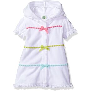 Little Me Girls 'Upf 50+ تغطية مقنعين قصيرة الأكمام