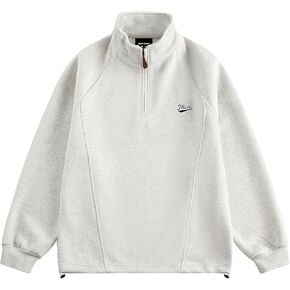 الرجال y2k Quarter Quarter Zip Pullover Dock Deck Sweatshirts Usisex Fashion Hoodies Sweatshirts