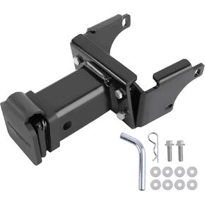 MaxPeedingRods Class 3 Trailer Hitch ، 2 بوصة المتلقي ، مستقبل عقبة السحب لـ Suzuki Eiger 400 / Vinson 500 2002-2007 ، King Quad 400 2008-2018 Black Powder Coated