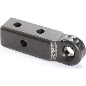 Factor 55 Hitchlink Pro 2.0 for 2" Receivers: Cross-Drilled for Horizontal or Vertical Rigging, 9,500 lb. Rating - Gray