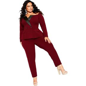 City Chic womens Plus Size Jumpsuit Alice