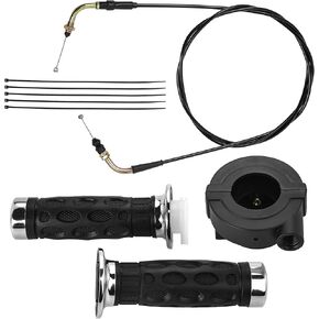 Bluestars Twist Grips 7/8 "22mm Throttle Cable Kit - GY6 50 80 125 150CC QMB139