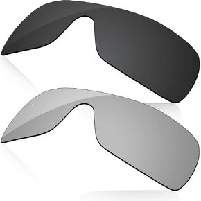 Polarized Lens Replacement for Oakley Batwolf OO9101 Sunglass - More Options