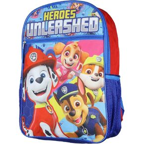 Paw Patrol Backpack | Heroes Unleashed Marshall Chase Rubble Skye Kids 16" School Bag | for Boys and Girls Travel, Study, Book Bag