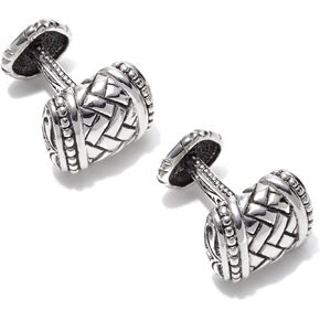 Scott Kay Sterling Silver Equestrian Cufflinks, Swivel Back