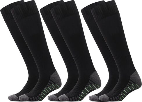2/3 Pack Grip Soccer Softball Baseball Football Socks for Man Woman Youth Kids Girls Boy's Knee High Socks in Saudi Arabia