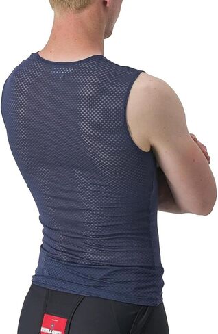 CASTELLI Men’s Pro Mesh 2.0 Sleeveless Jersey, Breathable Cycling Mesh Base Layer for Road, Gravel Biking & Racing in Saudi Arabia