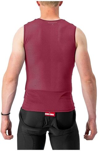CASTELLI Men’s Pro Mesh 2.0 Sleeveless Jersey, Breathable Cycling Mesh Base Layer for Road, Gravel Biking & Racing in Saudi Arabia