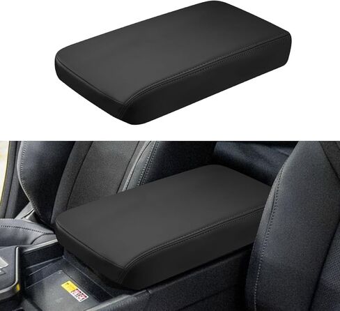 INTGET for 2024 2025 Lexus GX 550 Center Console Cover Leather with Thin Pad Center Arm Rest Cover Middle Console Protector for Lexus GX 550 Accessories 2024 2025 (Black Stitches) in Saudi Arabia