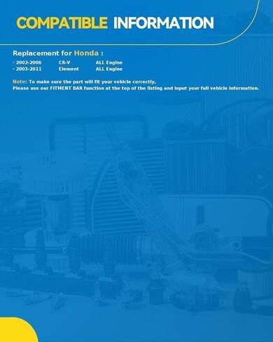 مكثف التيار المتردد PHILTOP متوافق مع 2002-2006 CR-V 2.4l L4، 2003-2011 العنصر 2.4l L4 استبدال HO3030124، 10347، 203112U، 3112، 3148، 6348، 640328، 7-3112، 80101SCAA01 in Kuwait