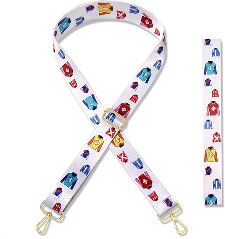 Purse Strap Replacement Kentucky Derby Mother’s Day Graduation Rainbow Pride Western Crossbody Shoulder Bag Straps in Saudi Arabia