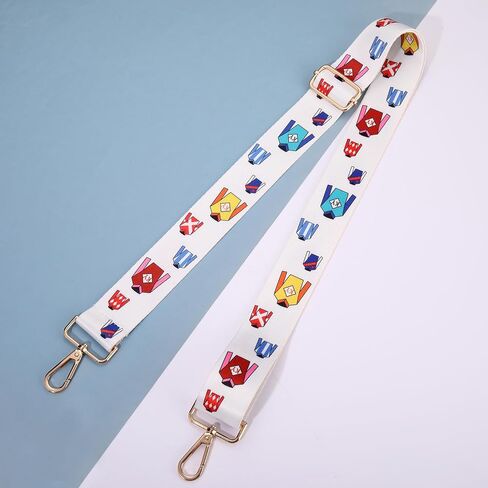 Purse Strap Replacement Kentucky Derby Mother’s Day Graduation Rainbow Pride Western Crossbody Shoulder Bag Straps in Saudi Arabia