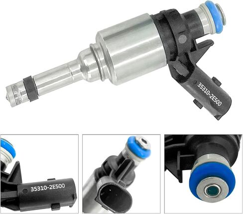 35310-2E500 Fuel Injector Fits for Hyundai Elantra 2014-2017, for Hyundai Tucson 2014-2015, for Kia Forte Forte5 2014-2016, for Kia Soul 2014-2016 2.0L L4 353102E500 (4 PCS) in Saudi Arabia