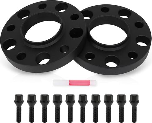 Scitoo 2PCS 5x120 فواصل العجلات 20 مم أزرار 12x1.5 Bore 72.56mm ملائمة لـ BMW Z4 2003-2016 ، لـ BMW X1 2012-2015 ، لـ BMW M3 2008-2013 ، لـ BMW 335I 2007-2013 in Saudi Arabia